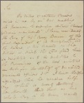 Letter to [Thomas Harwood, Treasurer, Western Shore]