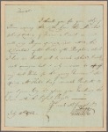 Letter to Thomas Sim Lee, Governor of Maryland, Annapolis