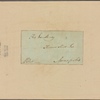 Letter to Thomas Sim Lee, Governor of Maryland, Annapolis