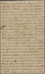 Letter to [Thomas Sim Lee, Governor of Maryland]