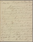 Letter to General Otho H. Williams, Baltimore, Md.