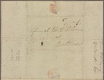 Letter to General Otho H. Williams, Baltimore, Md.