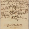 Letter to Daniel of St. Thomas Jenifer [Annapolis]