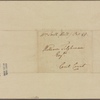 Letter to William Tilghman, Cecil Co., Md.