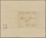 Letter to William Tilghman, Cecil Co., Md.