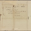 Letter to Arthur Lee, New York