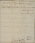 Letter to Col. William Fleming and the Kentucky commissioners