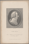 Adam Smith. From a medallion executed in the life time of A. Smith by Tassie