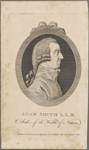 Adam Smith L.L.D. Author of The wealth of nations.
