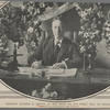 Sheriff Alfred E. Smith at his desk on his first day in office. (Photo © by International Film Service.)