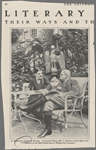 F. Hopkinson Smith and his son. A snapshot which Mrs. F. Berkeley Smith made this summer at the Old Norman Inn of William the Conqueror.