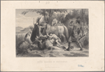 Smith rescued by Pocahontas