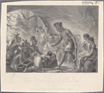 Capt. Smith rescued by Pocahontas