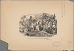 Pocahontas interceding for Captain John Smith.