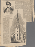 Portrait of Rev. William T. Smithett. (From a daguerreotype, by Southworth & Hawes.)  Christ Church, Salem Street, Boston