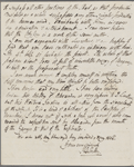 Autograph letter signed to T.J. Hogg, 6 July 1817