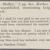 Autograph letter signed to T.J. Hogg, 6 July 1817