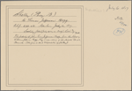 Autograph letter signed to T.J. Hogg, 6 July 1817