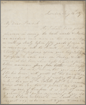 Autograph letter signed to Thomas Love Peacock, 14 July 1817