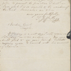 Autograph letter signed to Thomas Love Peacock, 14 July 1817