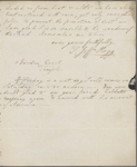Autograph letter signed to Thomas Love Peacock, 14 July 1817