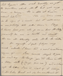 Autograph letter signed to Mary Shelley, 1-3 August 1817