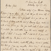 Autograph letter signed to Percy Bysshe Shelley, 27 August 1817