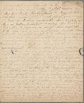 Autograph letter signed to Thomas Love Peacock, 8 September 1817