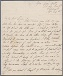 Autograph letter signed to Lord Byron, 24 September 1817