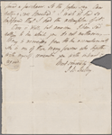 Autograph letter signed to Lord Byron, 24 September 1817