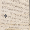 Autograph letter signed to Augusta White, 6 October 1817