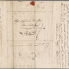 Autograph letter signed to Augusta White, 6 October 1817