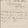 Autograph letter signed to Percy Bysshe Shelley, 16 or 23 October[?], 1817