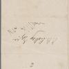 Autograph letter signed to Percy Bysshe Shelley, 16 or 23 October[?], 1817