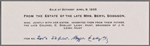 Autograph letter signed to Percy Bysshe Shelley, 16 or 23 October[?], 1817