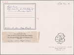 Autograph letter signed to Percy Bysshe Shelley, 16 or 23 October[?], 1817