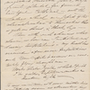 Autograph letter signed to Augusta White, 25 October 1817	