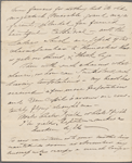 Autograph letter signed to Augusta White, 25 October 1817	