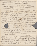 Autograph letter signed to Augusta White, 25 October 1817	