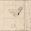 Autograph letter signed to Augusta White, 25 October 1817	