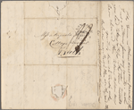 Autograph letter signed to Augusta White, 25 October 1817	