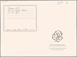 Autograph letter signed to Augusta White, 25 October 1817	