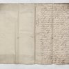 At the requisition of the Widow Jacques on December 3, 1739, at the requisition of Margaret Asselins (?) of the deceased Peter Jacques – the underwritten Surveyor Royal surveyed the habitation