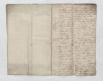 At the requisition of the Widow Jacques on December 3, 1739, at the requisition of Margaret Asselins (?) of the deceased Peter Jacques – the underwritten Surveyor Royal surveyed the habitation