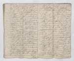 At the requisition of the Widow Jacques on December 3, 1739, at the requisition of Margaret Asselins (?) of the deceased Peter Jacques – the underwritten Surveyor Royal surveyed the habitation