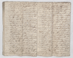 At the requisition of the Widow Jacques on December 3, 1739, at the requisition of Margaret Asselins (?) of the deceased Peter Jacques – the underwritten Surveyor Royal surveyed the habitation