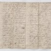 At the requisition of the Widow Jacques on December 3, 1739, at the requisition of Margaret Asselins (?) of the deceased Peter Jacques – the underwritten Surveyor Royal surveyed the habitation