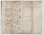 At the requisition of the Widow Jacques on December 3, 1739, at the requisition of Margaret Asselins (?) of the deceased Peter Jacques – the underwritten Surveyor Royal surveyed the habitation