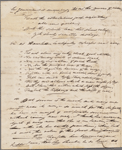 Autograph letter signed to Augusta White, 18 November 1817