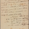 Letter to Thomas Hutchins, Geographer to the United States, Philadelphia